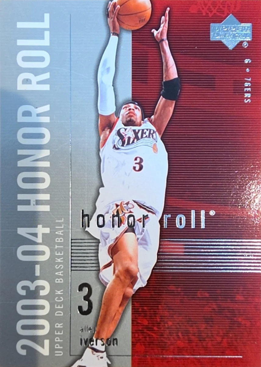 2003 allen iverson — Upper Deck #E-7