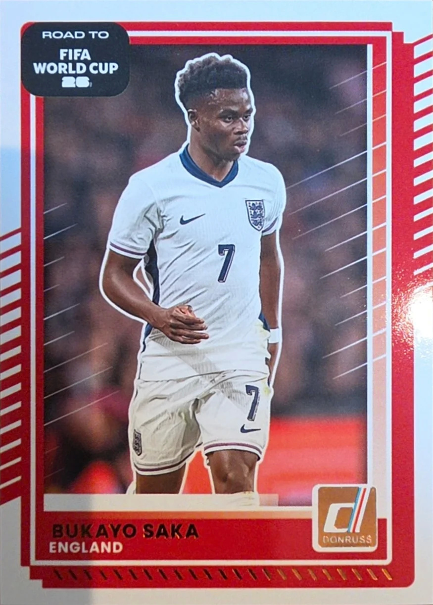 2025 Bukayo Saka — Donruss Road to FIFA World Cup #65