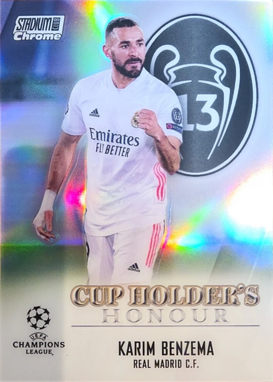 2023 Karim Benzema — Stadium Club Chrome