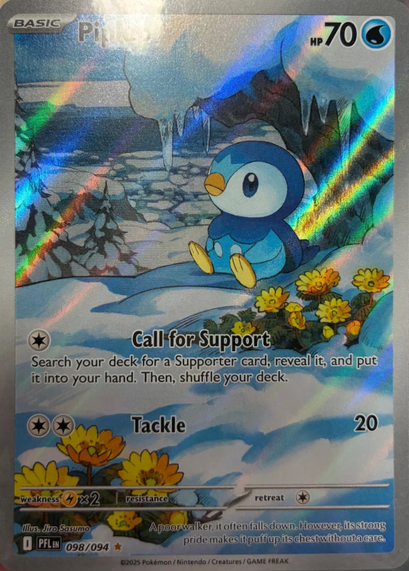Piplup — Phantasmal Flames #98