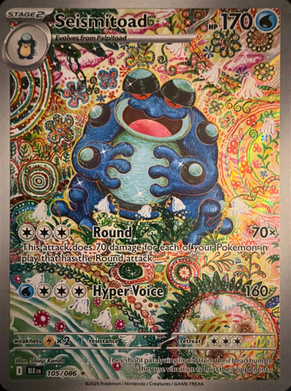Seismitoad — Black Bolt #105