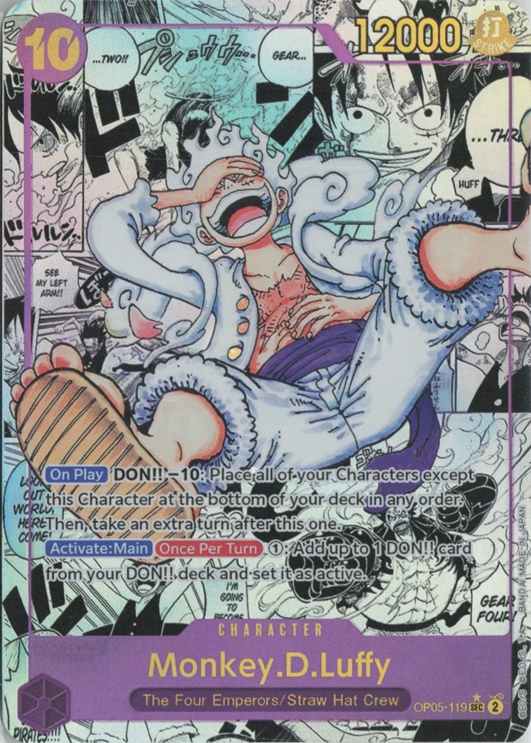 Monkey.D.Luffy — Awakening of the New Era #119