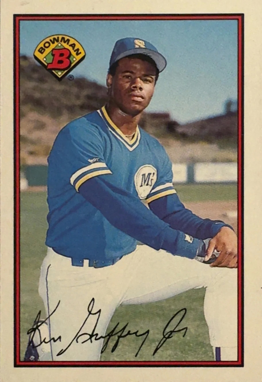1989 Ken Griffey, Jr. — Bowman #220