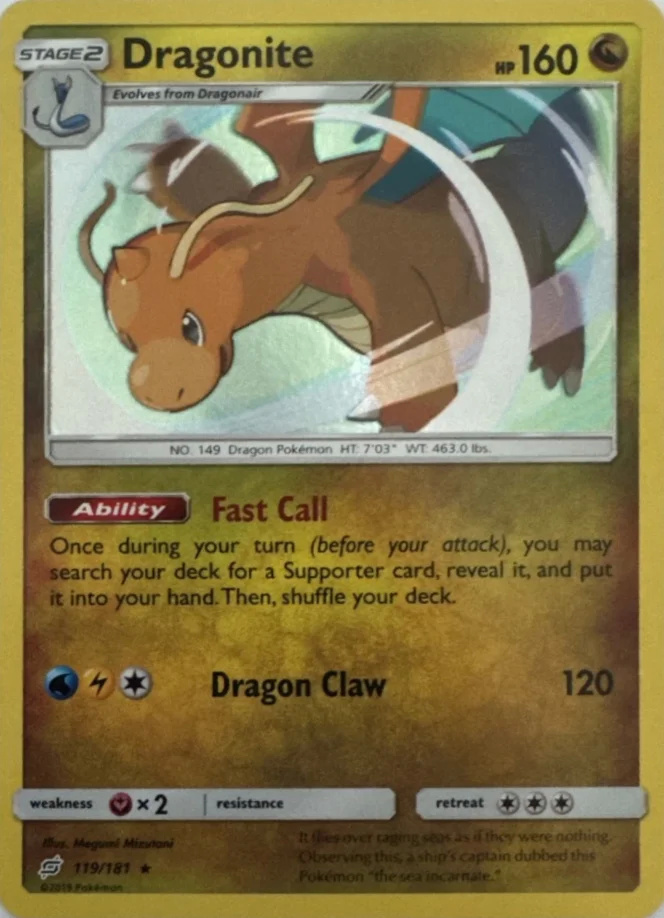 Dragonite — Team Up #119