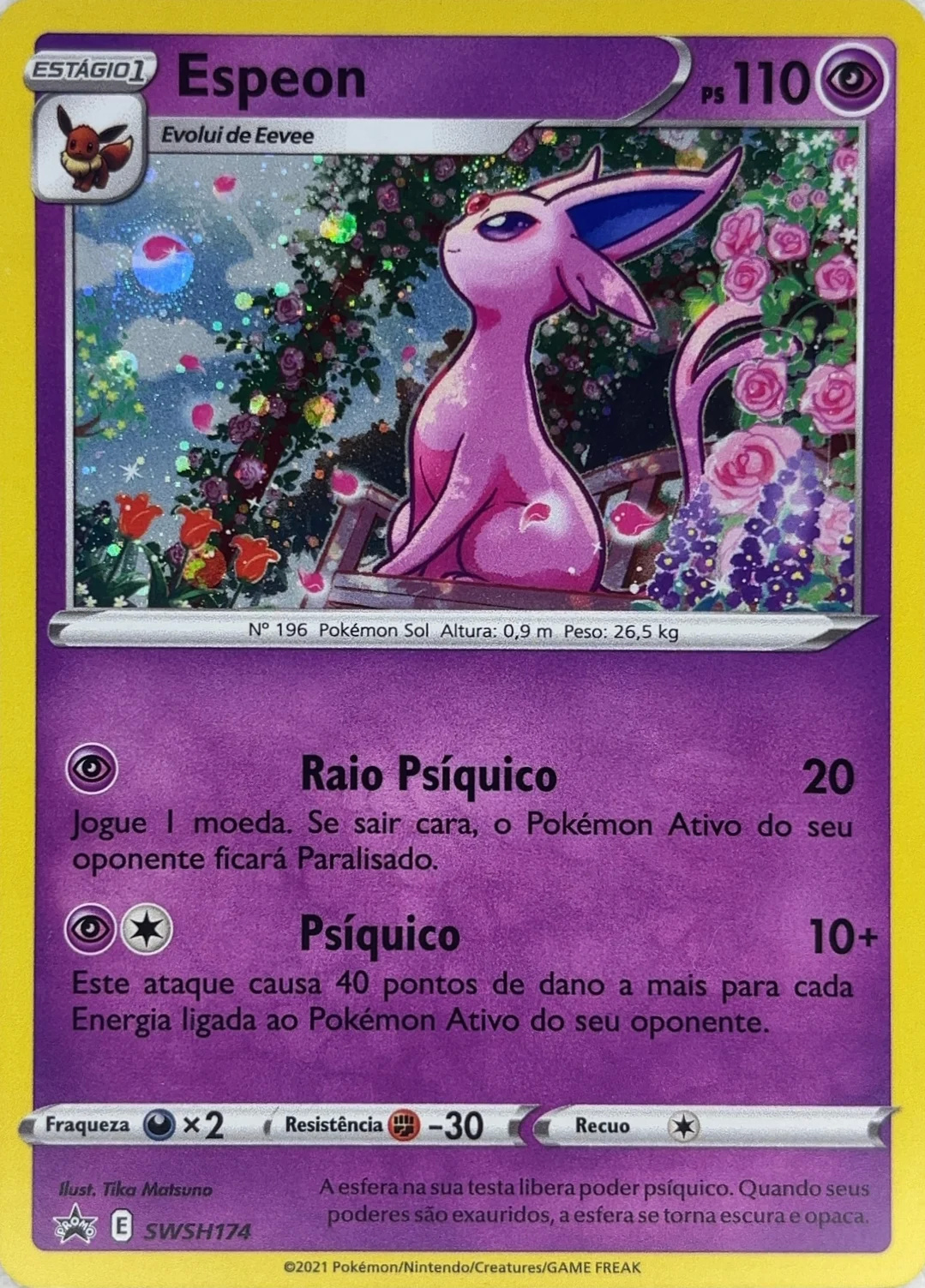 Espeon — SWSH Black Star Promos #SWSH174