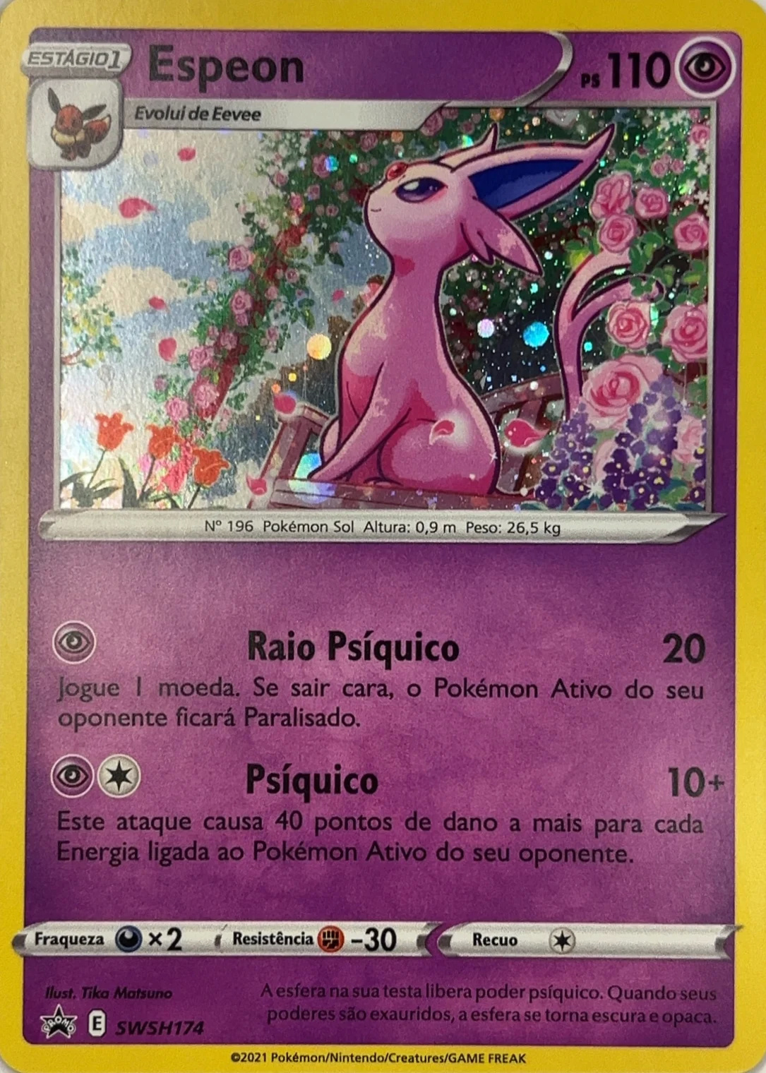 Espeon — SWSH Black Star Promos #SWSH174