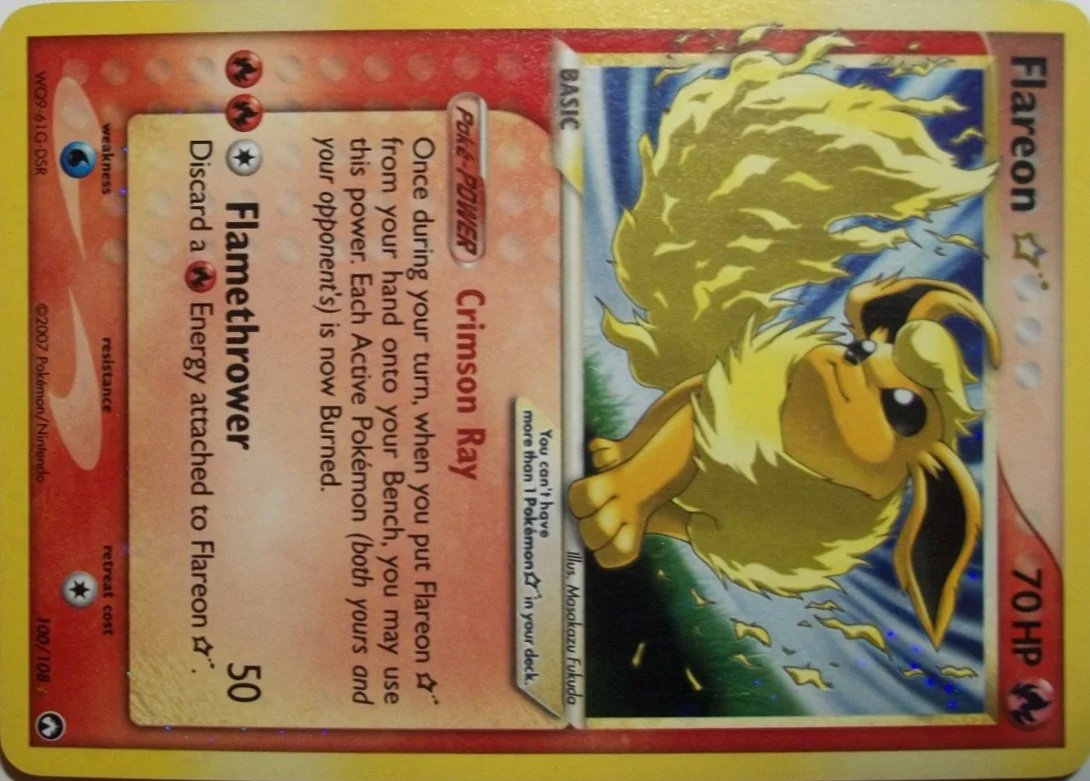 Flareon ☆ — Power Keepers #100