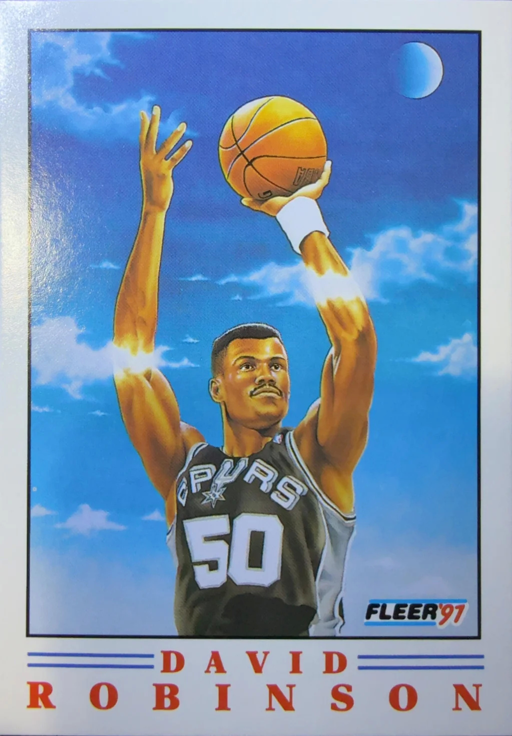1991 David Robinson — Fleer Pro-Visions #1