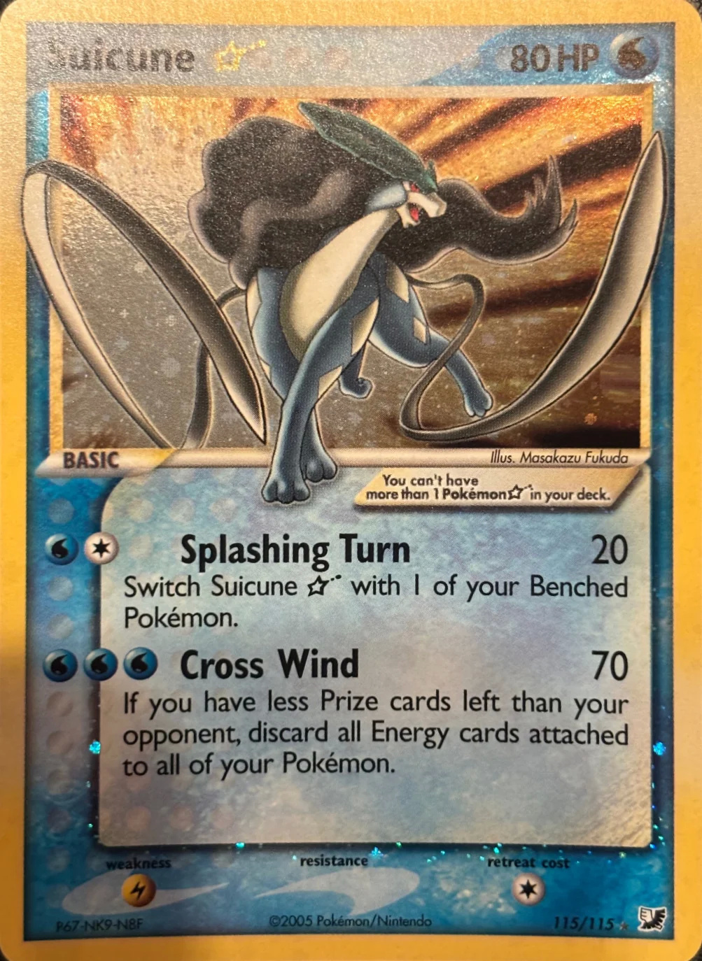 Suicune ☆ — Unseen Forces #115