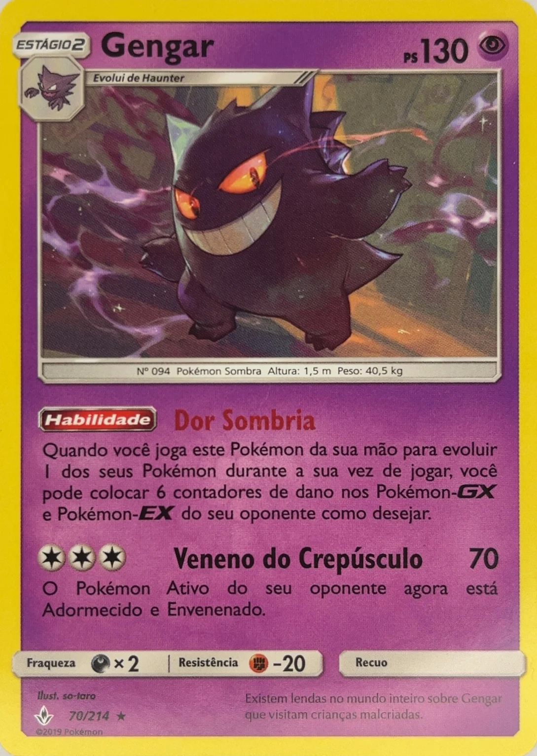Gengar — Unbroken Bonds #70