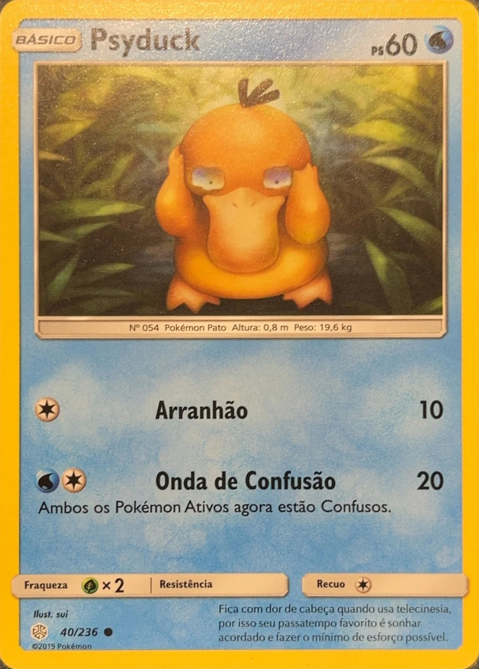 2019 Psyduck — Sun & Moon—Unified Minds #40