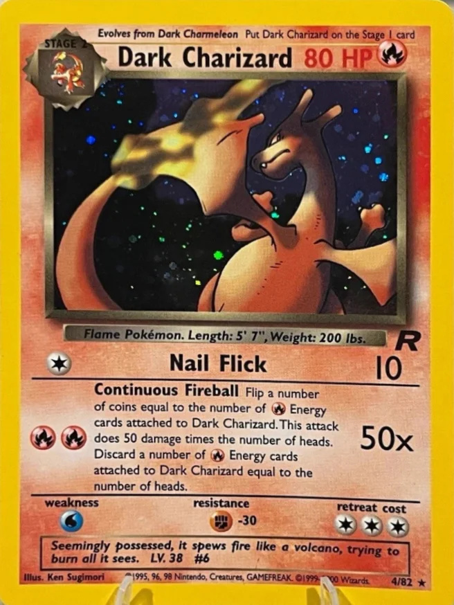 Dark Charizard — Team Rocket #4