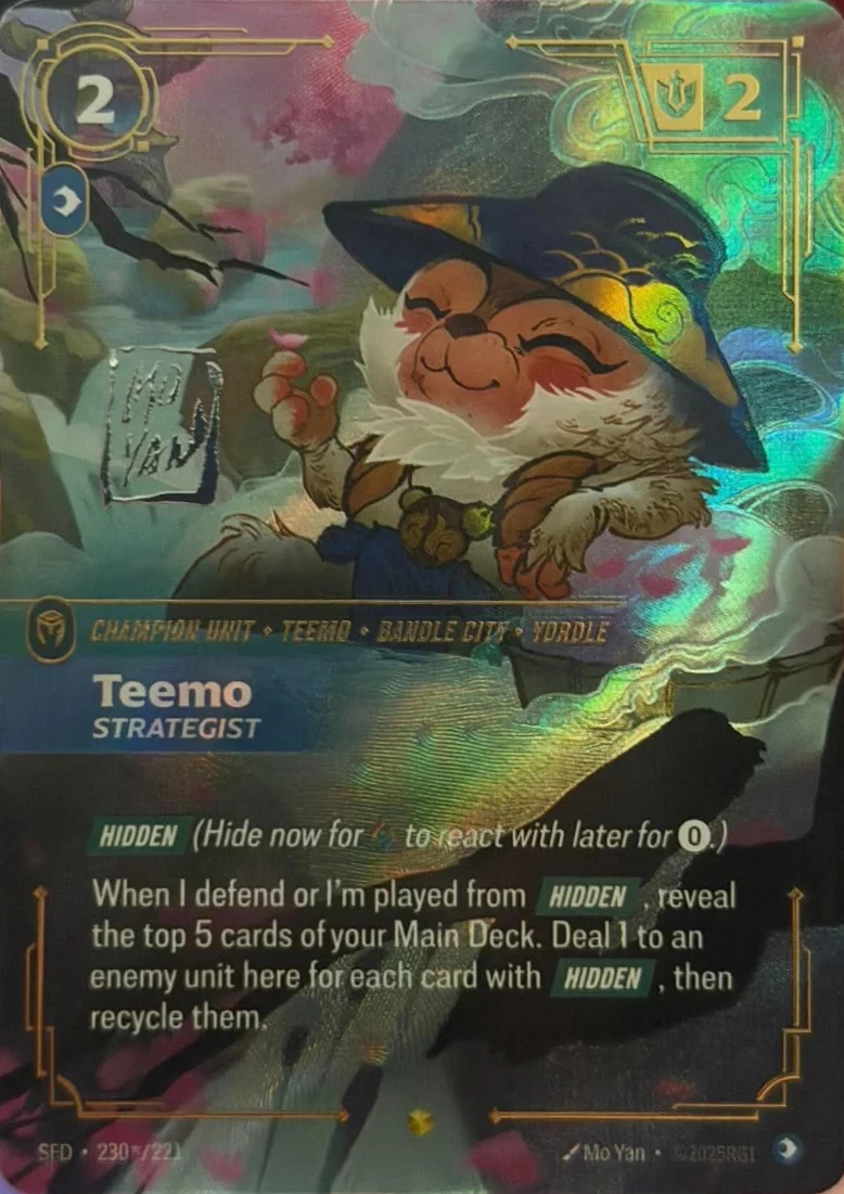 2026 Teemo, Strategist — Spiritforged #230