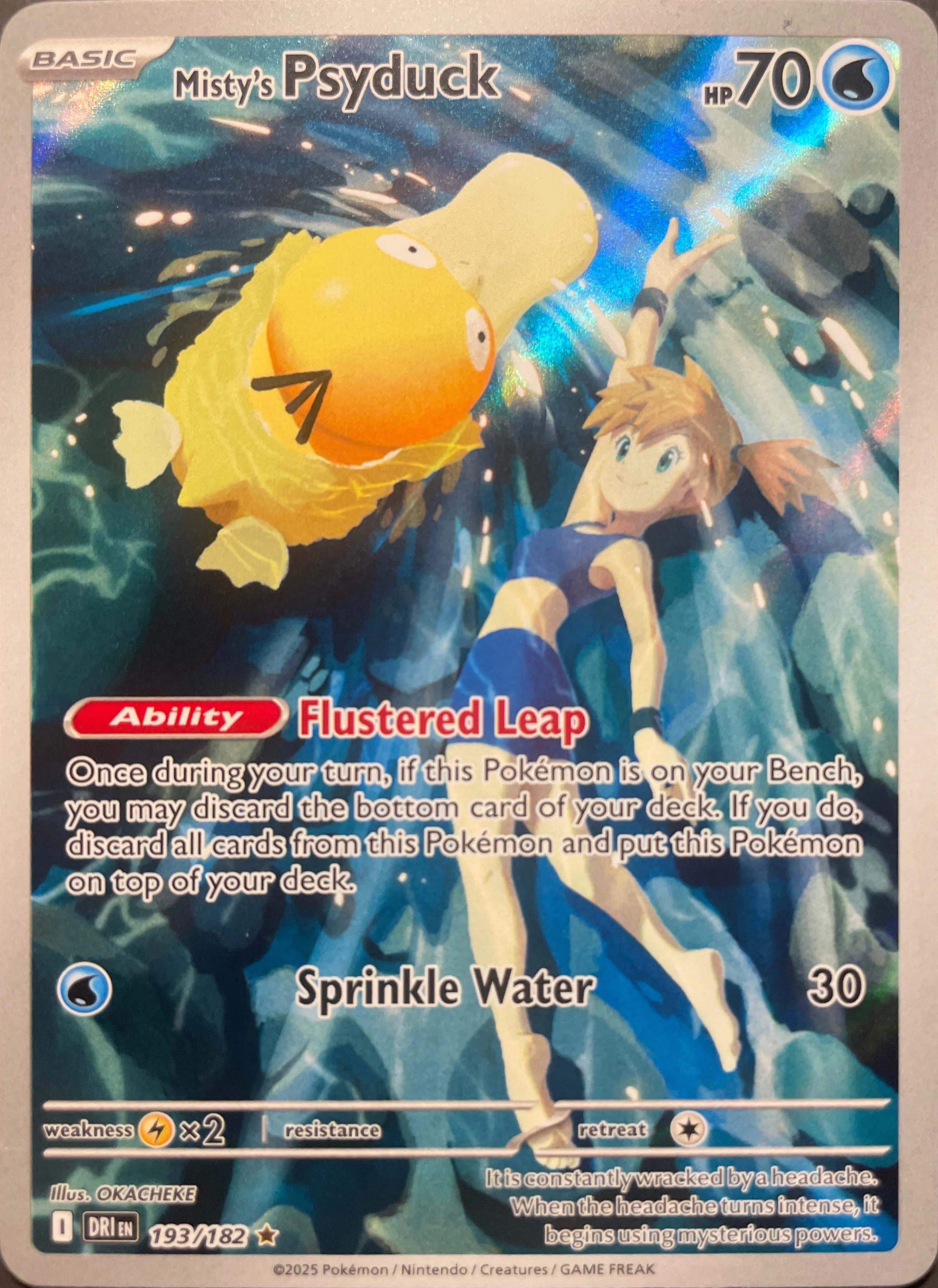 Misty's Psyduck — Destined Rivals #193
