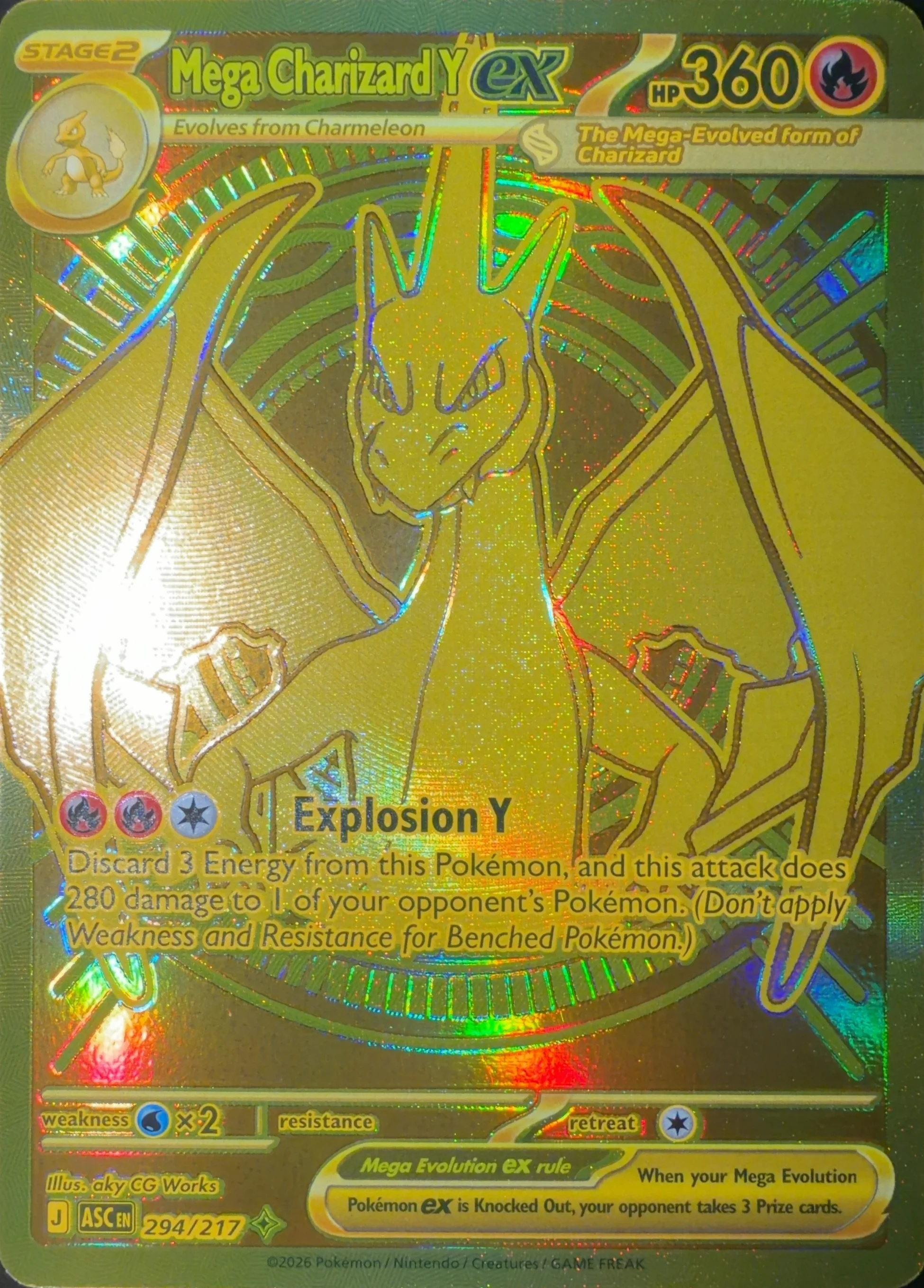 Mega Charizard Y ex — Ascended Heroes #294