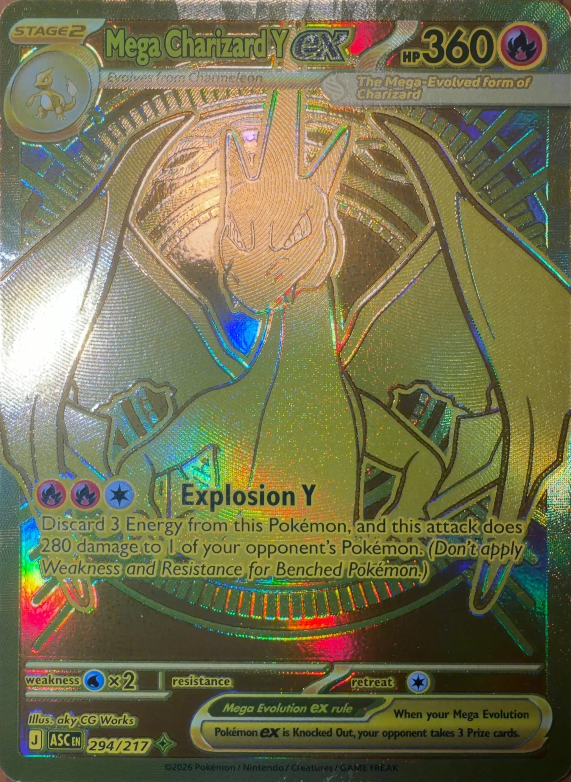 Mega Charizard Y ex — Ascended Heroes #294