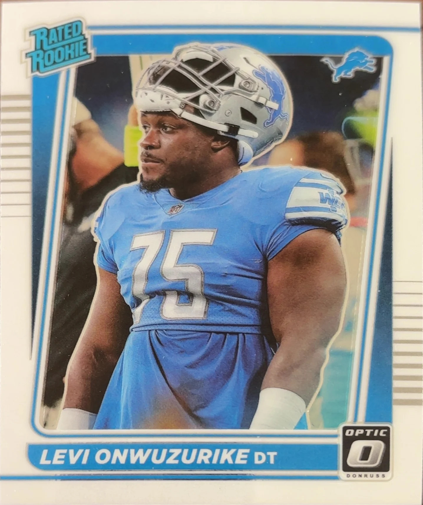 2021 Levi Onwuzurike — Donruss Optic