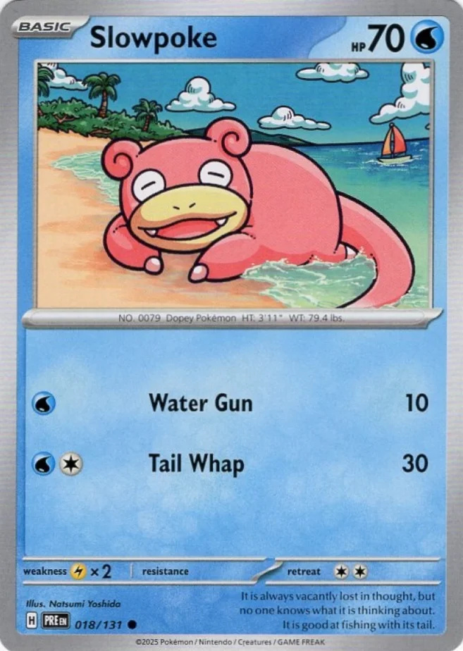 Slowpoke — Prismatic Evolutions #18