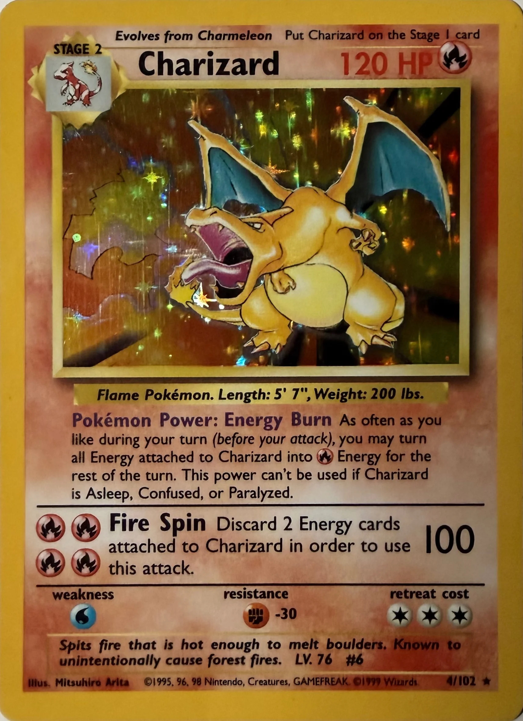 1999 Charizard — Base Set #4