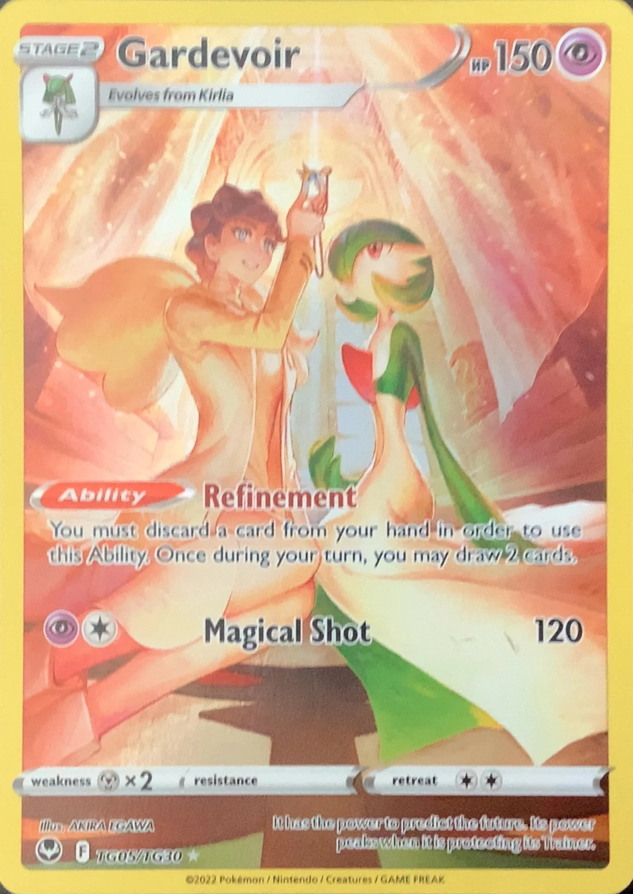 2023 Gardevoir — Sword & Shield: Crown Zenith #TG05/TG30