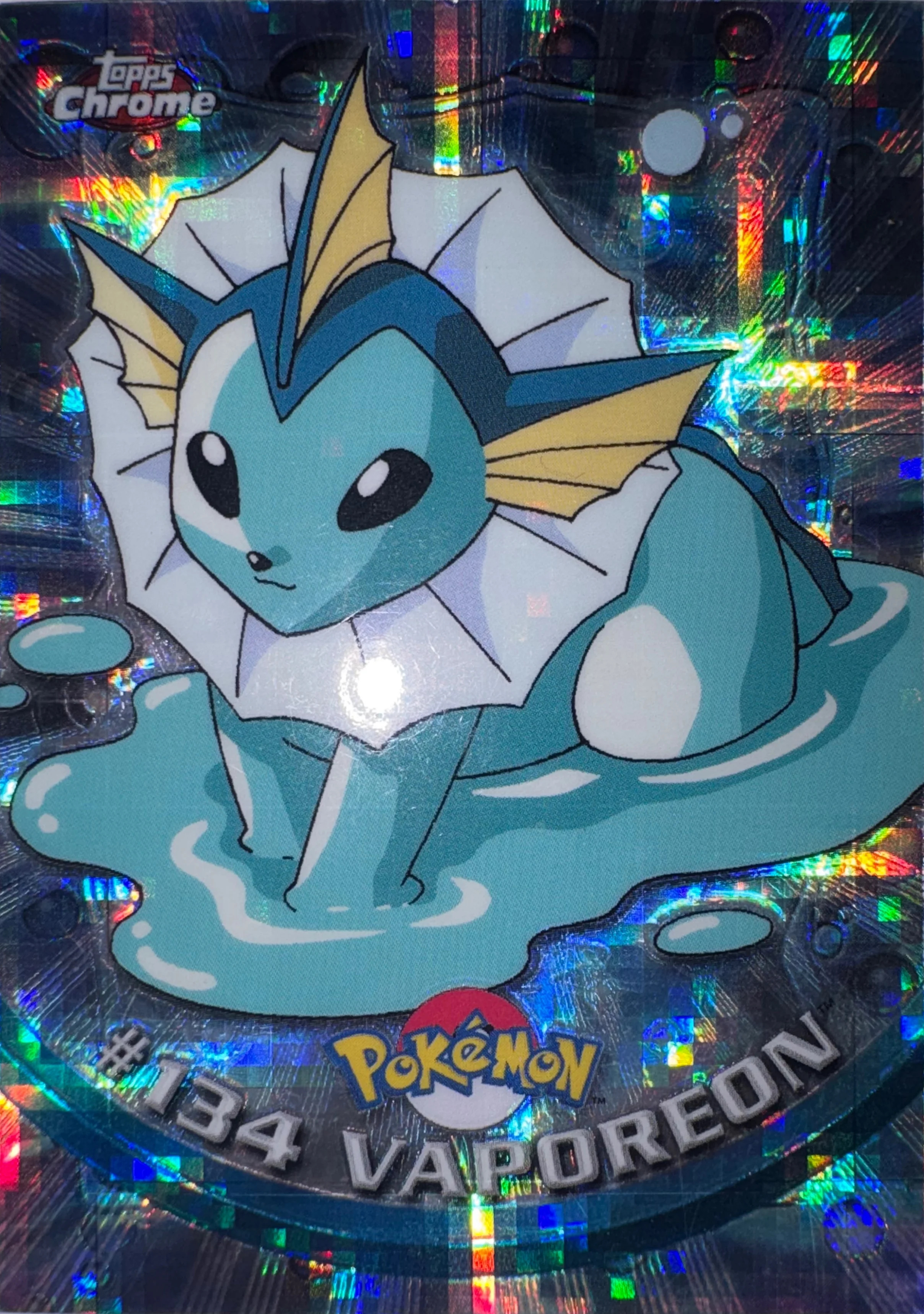 2006 Vaporeon — Topps Chrome ##134