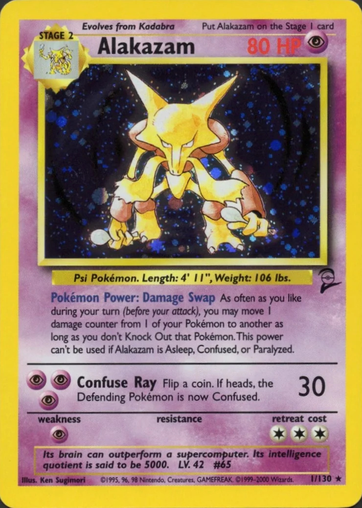 Alakazam — Base Set 2 #1
