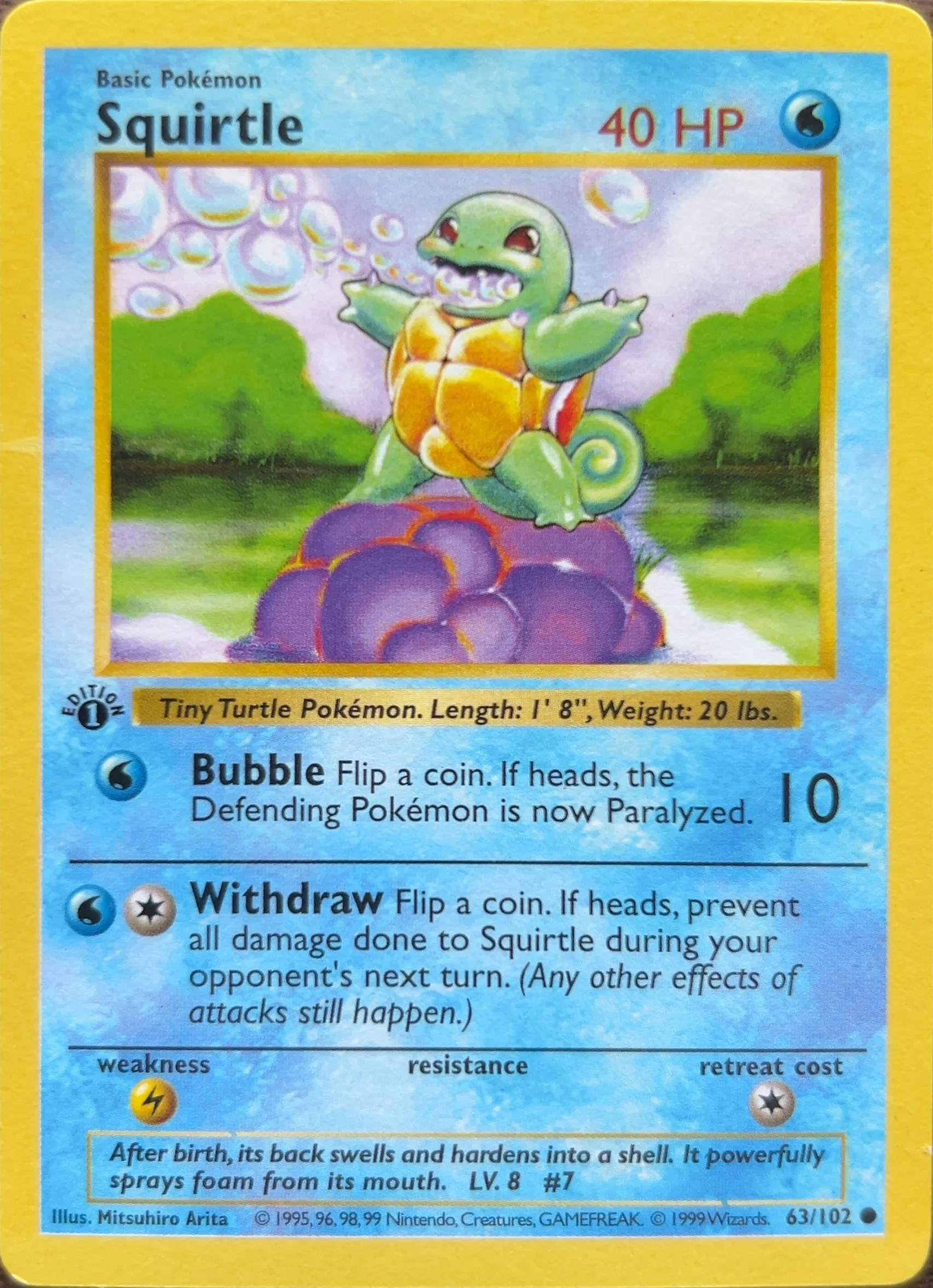 Squirtle — Base #63