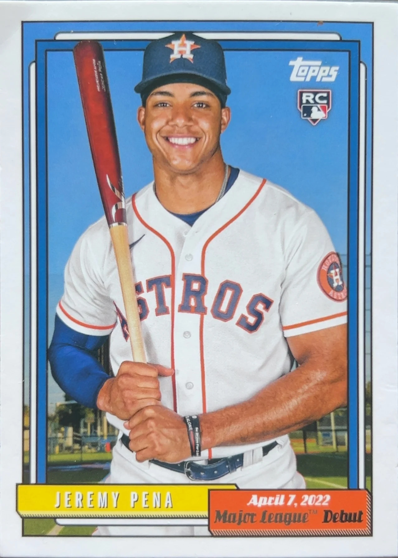 2022 Jeremy Peña — Topps Baseball #US254