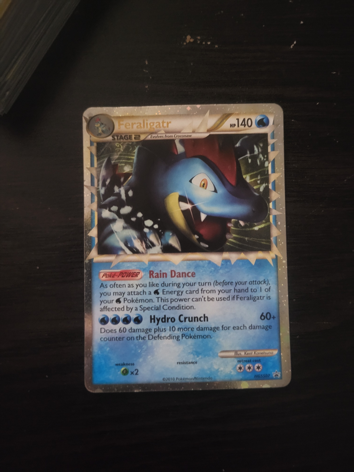 2010 Feraligatr — HeartGold & SoulSilver Promos #HGSS07